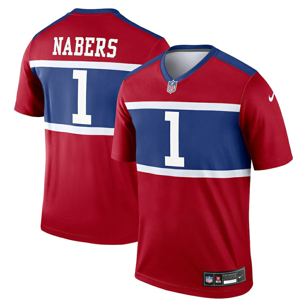 New York Giants Malik Nabers  Legend Player Performance Top | NFL Discount