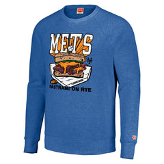 New York Mets MLB x Guy Fieri’s Flavortown Unisex Tri-Blend Pullover Sweatshirt - MLB Pullover