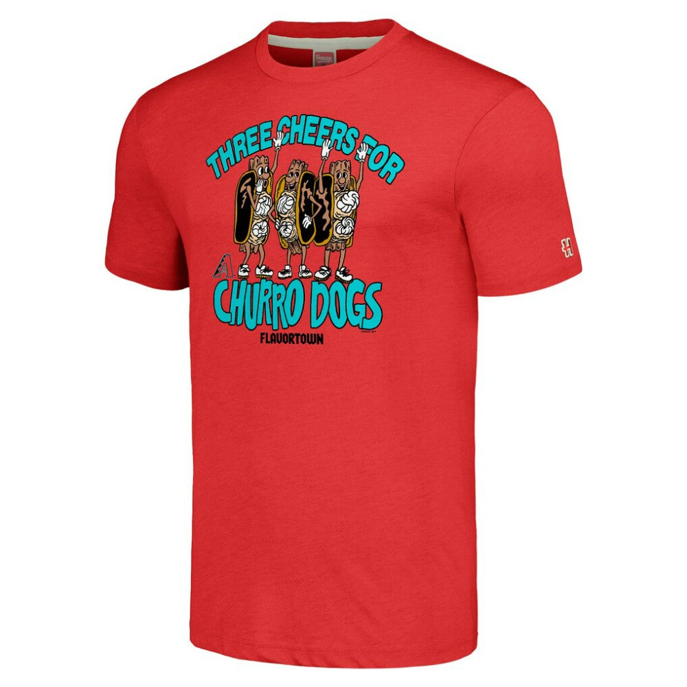Arizona Diamondbacks MLB x Guy Fieri’s Flavortown Unisex Tri-Blend T-Shirt - MLB T-shirts