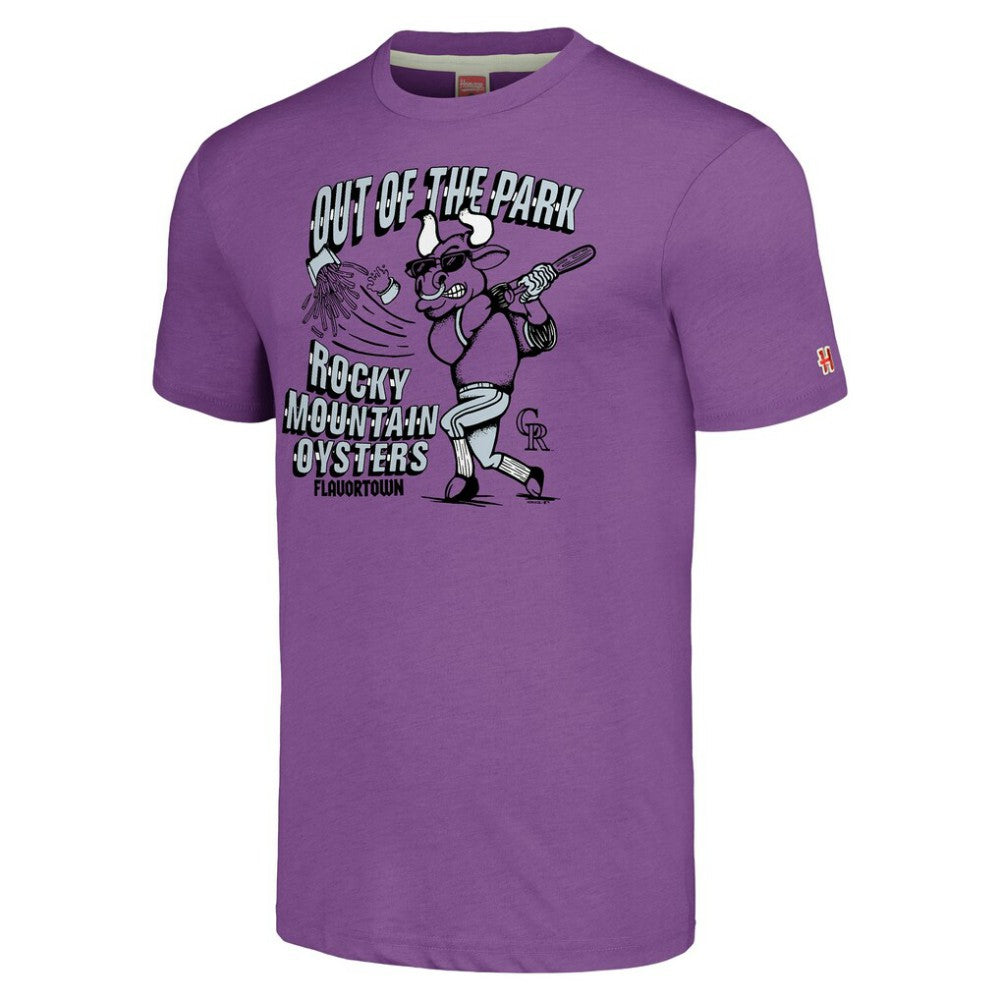 Colorado Rockies MLB x Guy Fieri’s Flavortown Unisex Tri-Blend T-Shirt - MLB T-shirts