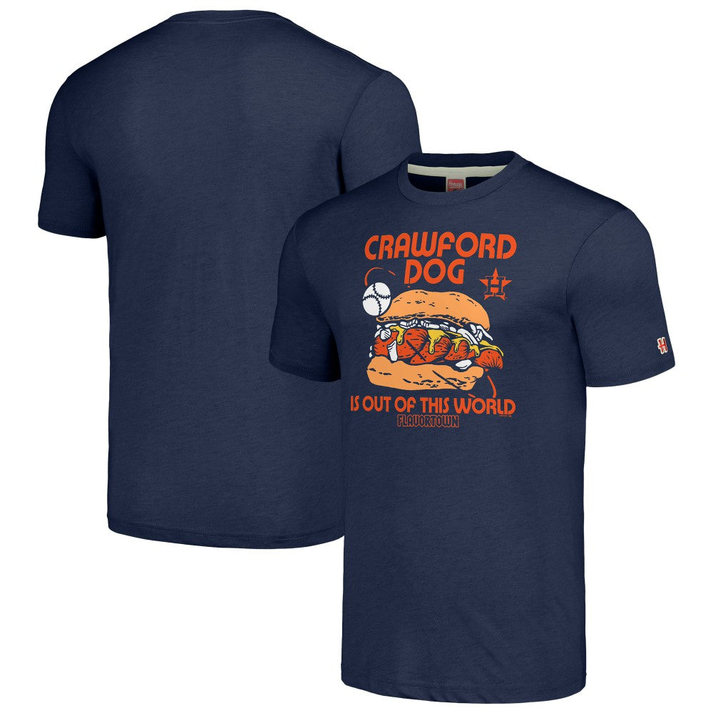 Houston Astros MLB x Guy Fieri’s Flavortown Unisex Tri-Blend T-Shirt - MLB T-shirts