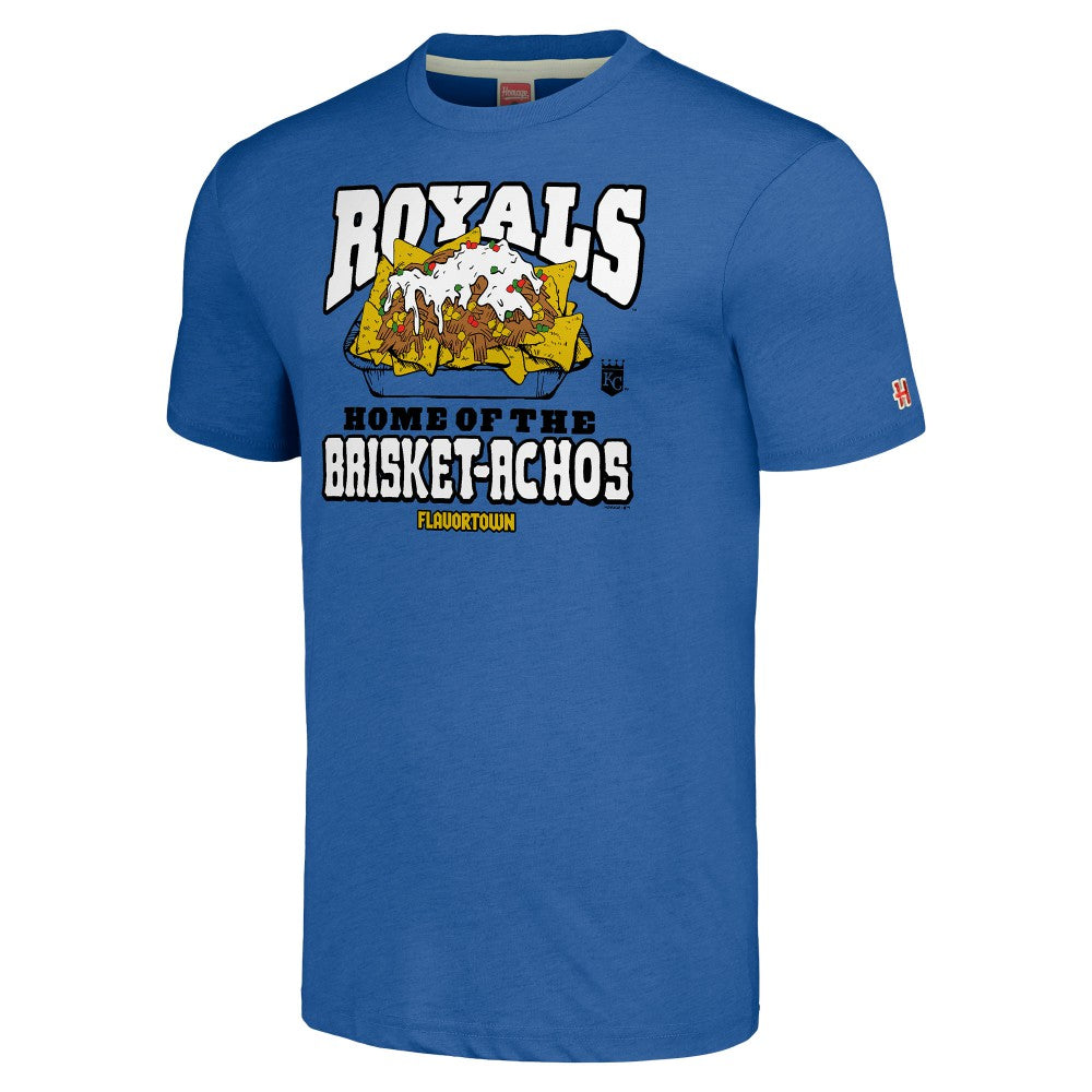 Kansas City Royals MLB x Guy Fieri’s Flavortown Unisex Tri-Blend T-Shirt - MLB T-shirts