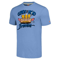 Milwaukee Brewers MLB x Guy Fieri’s Flavortown Unisex Tri-Blend T-Shirt - MLB T-shirts