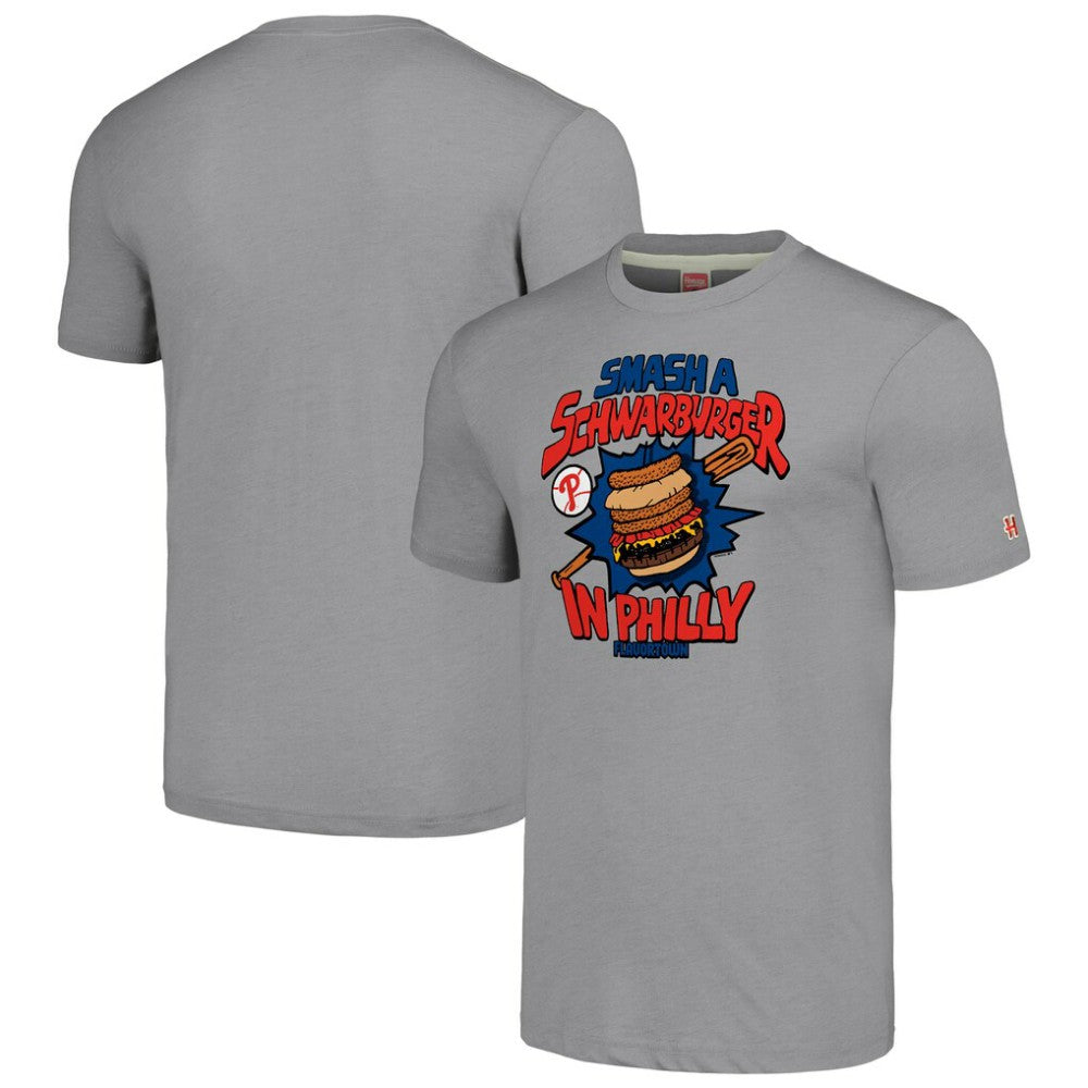 Philadelphia Phillies MLB x Guy Fieri’s Flavortown Unisex Tri-Blend T-Shirt - MLB T-shirts