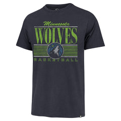 Navy Minnesota Timberwolves '47 Remix Franklin T-Shirt | NBA