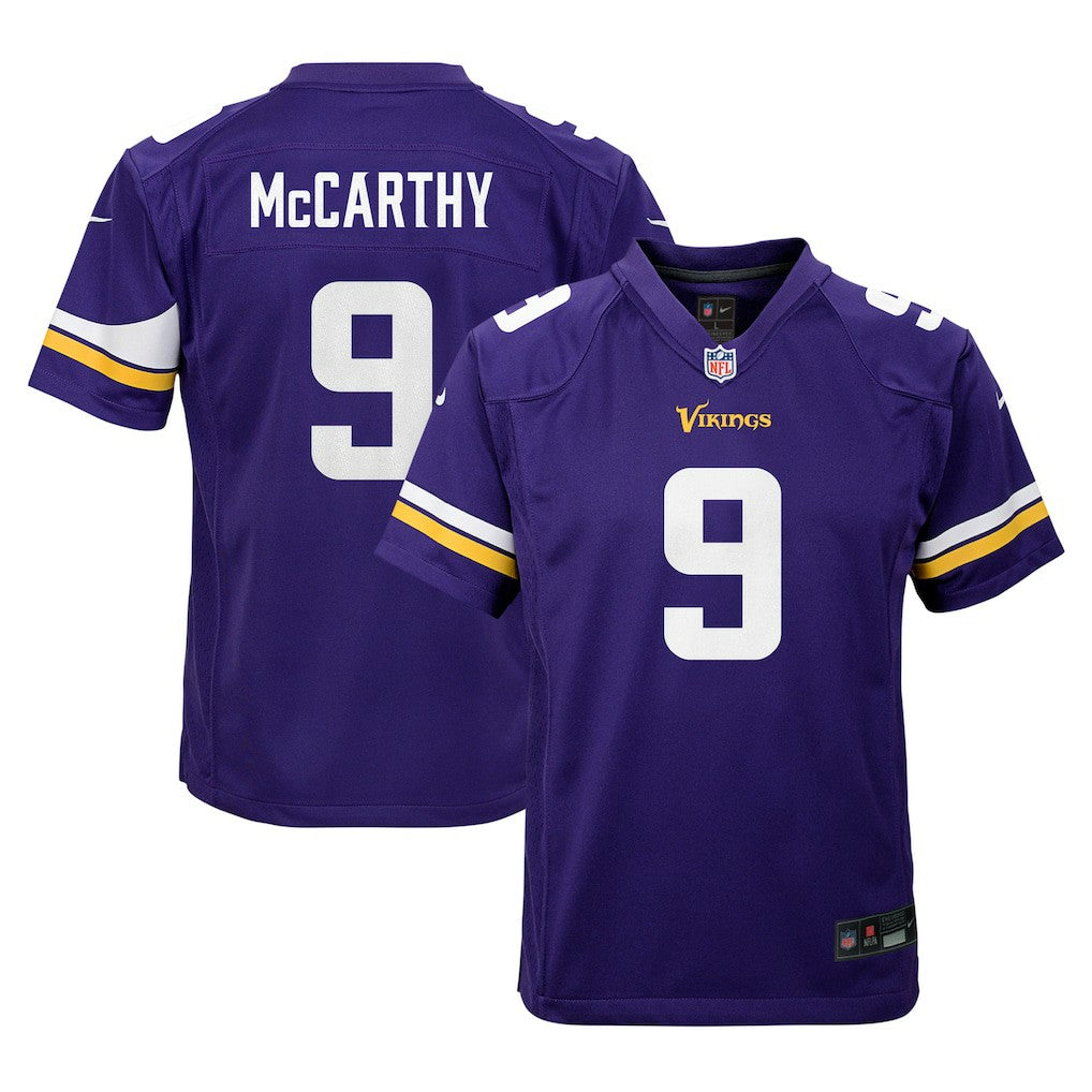 Minnesota Vikings J.J. McCarthy  Youth Game Jersey | NFL New