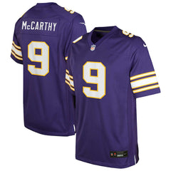 Minnesota Vikings J.J. McCarthy  Youth Game Jersey | NFL New