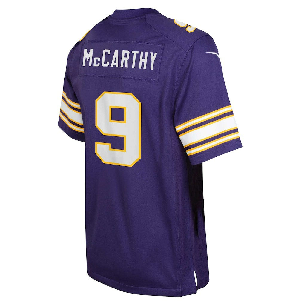 Minnesota Vikings J.J. McCarthy  Youth Game Jersey | NFL New