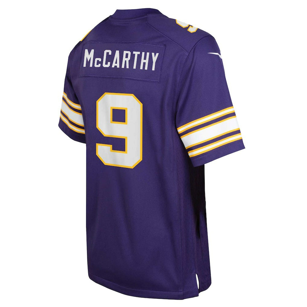 Minnesota Vikings J.J. McCarthy  Youth Game Jersey | NFL New
