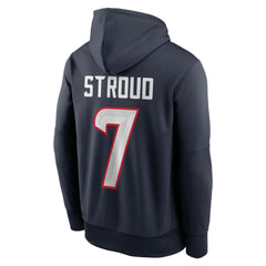 Houston Texans C.J. Stroud  Player Name & Number Therma Hoodie | NFL Near me