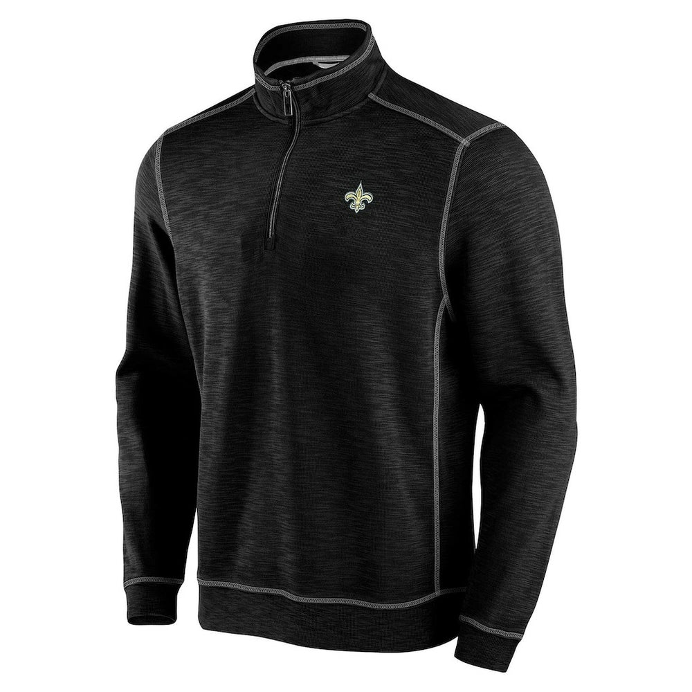 New Orleans Saints Big & Tall Tobago Bay Half-Zip Sweatshirt | NFL On sale