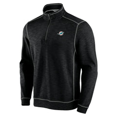Miami Dolphins Tobago Bay Tri-Blend Half-Zip Sweatshirt | NFL Hot