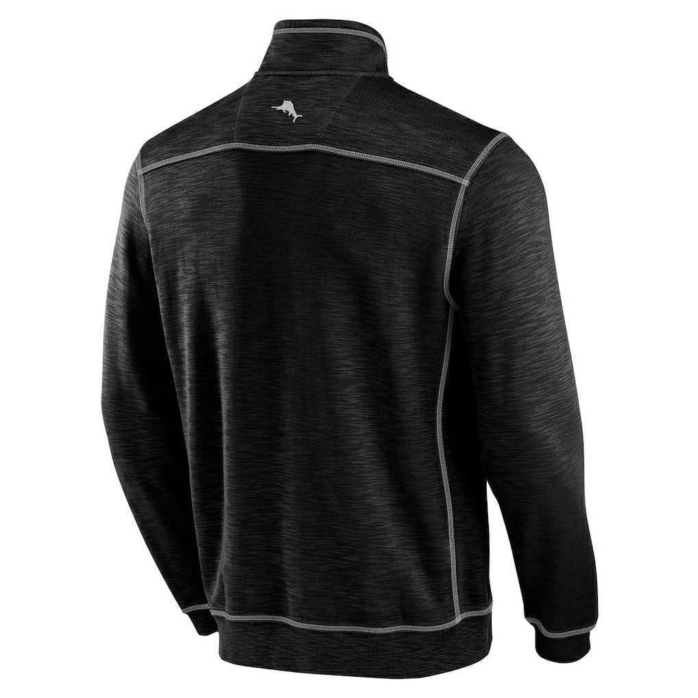 Miami Dolphins Tobago Bay Tri-Blend Half-Zip Sweatshirt | NFL Hot