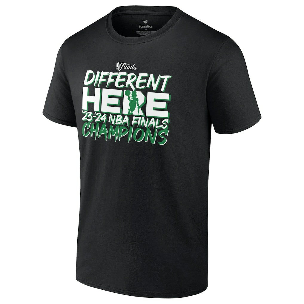Black Boston Celtics 2024 NBA Finals Champions Pump Fake Hometown Originals T-Shirt | NBA