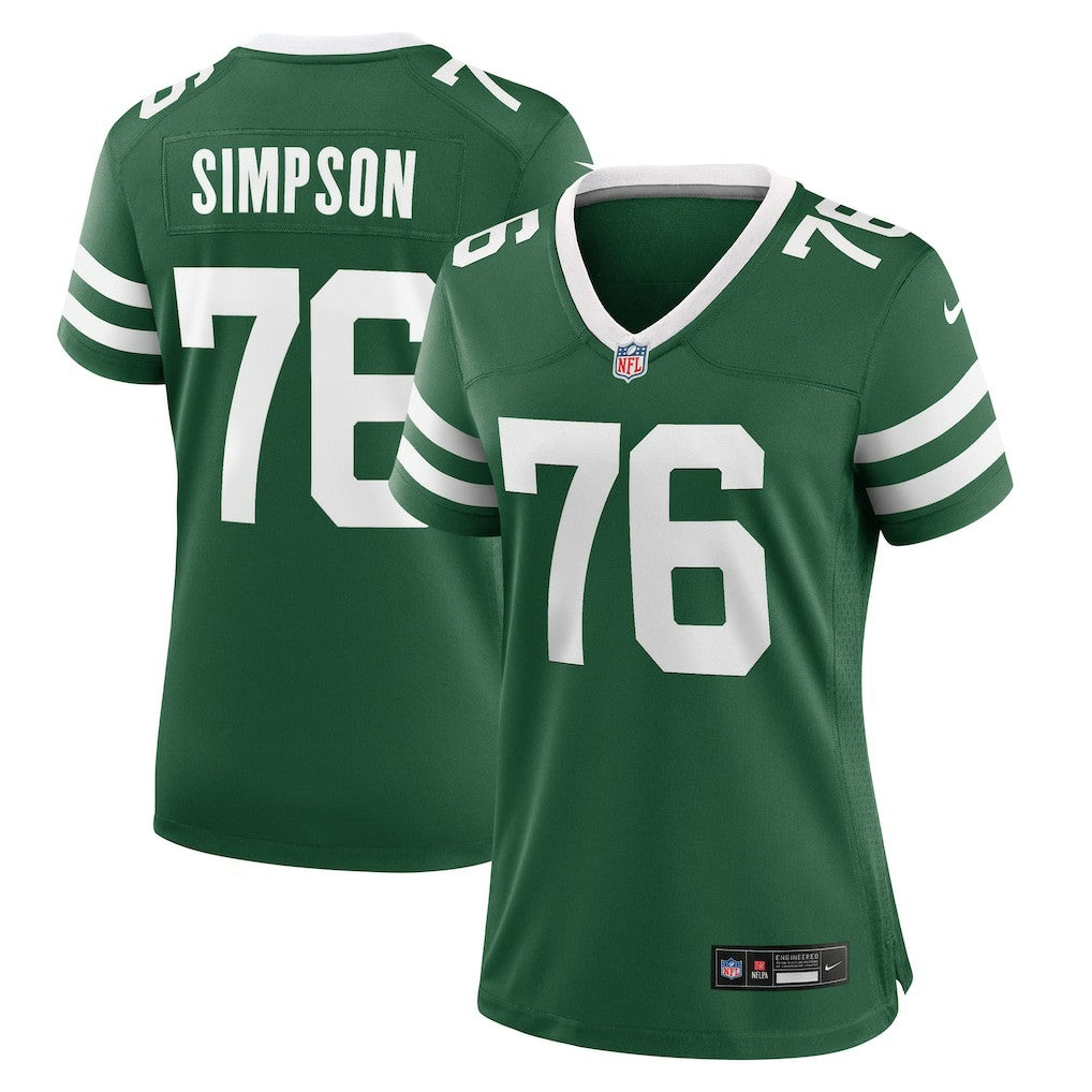 New York Jets John Simpson  Women's Game Jersey | NFL New