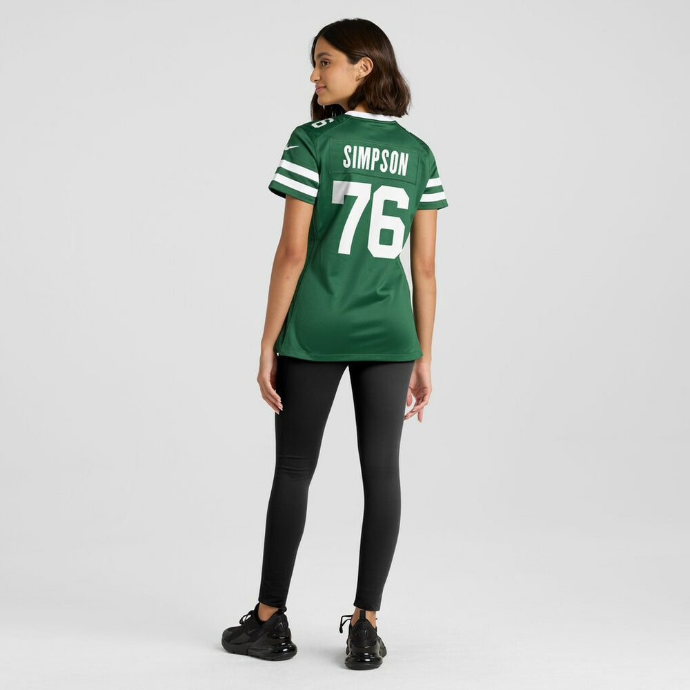 New York Jets John Simpson  Women's Game Jersey | NFL New