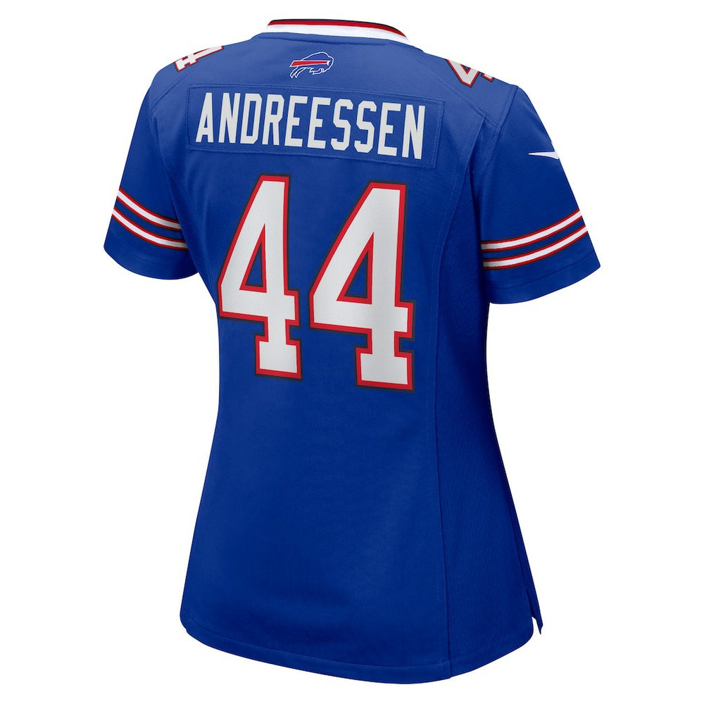 Buffalo Bills Joe Andreessen  Women's Game Jersey | NFL Discount