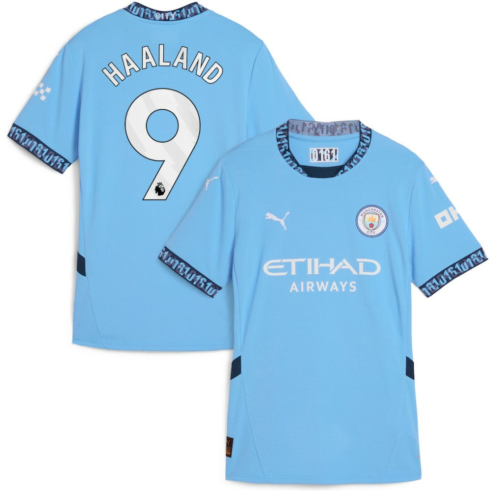 Erling Haaland Manchester City Women's 2024/25 Home Replica Player Jersey