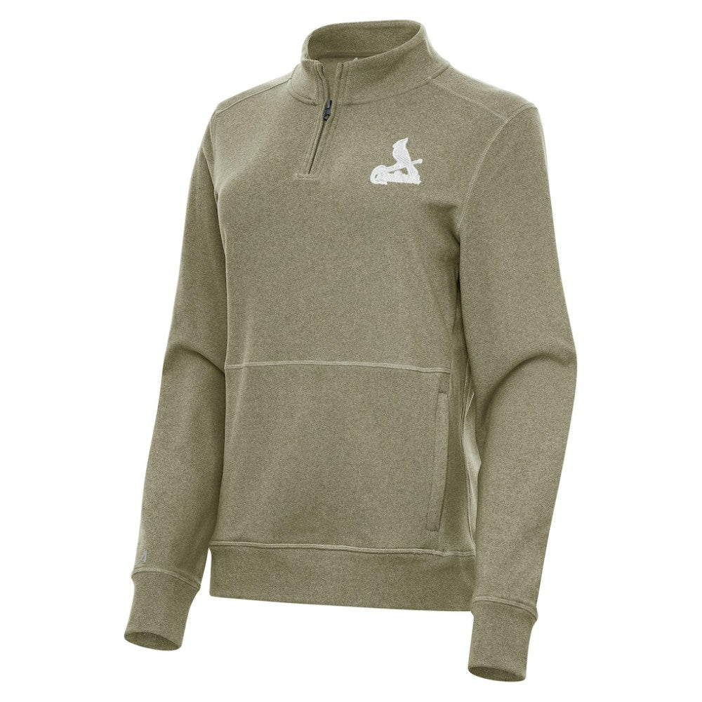 St. Louis Cardinals Antigua Women's Crush Quarter-Zip Jacket - MLB Jackets