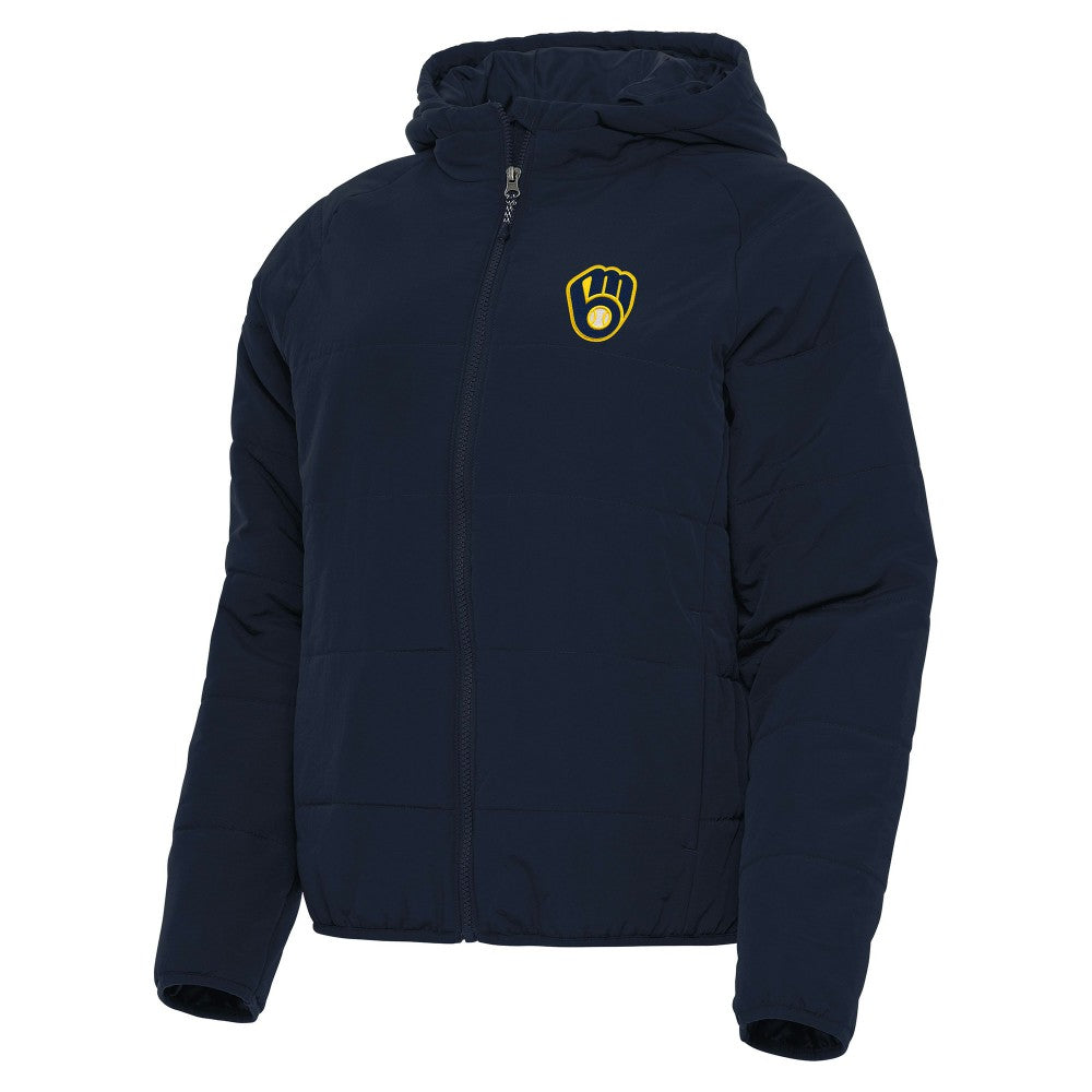 Milwaukee Brewers Antigua Women's Universe Full-Zip Hoodie Jacket - MLB Jackets
