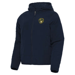 Milwaukee Brewers Antigua Women's Universe Full-Zip Hoodie Jacket - MLB Jackets