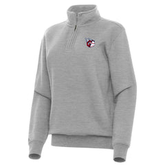 Cleveland Guardians Antigua Women's Victory Quarter-Zip Sweatshirt - MLB Sweatshirts