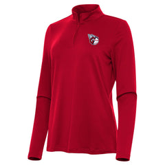 Cleveland Guardians Antigua Women's Reprocess Quarter-Zip Top - Red - MLB Tops