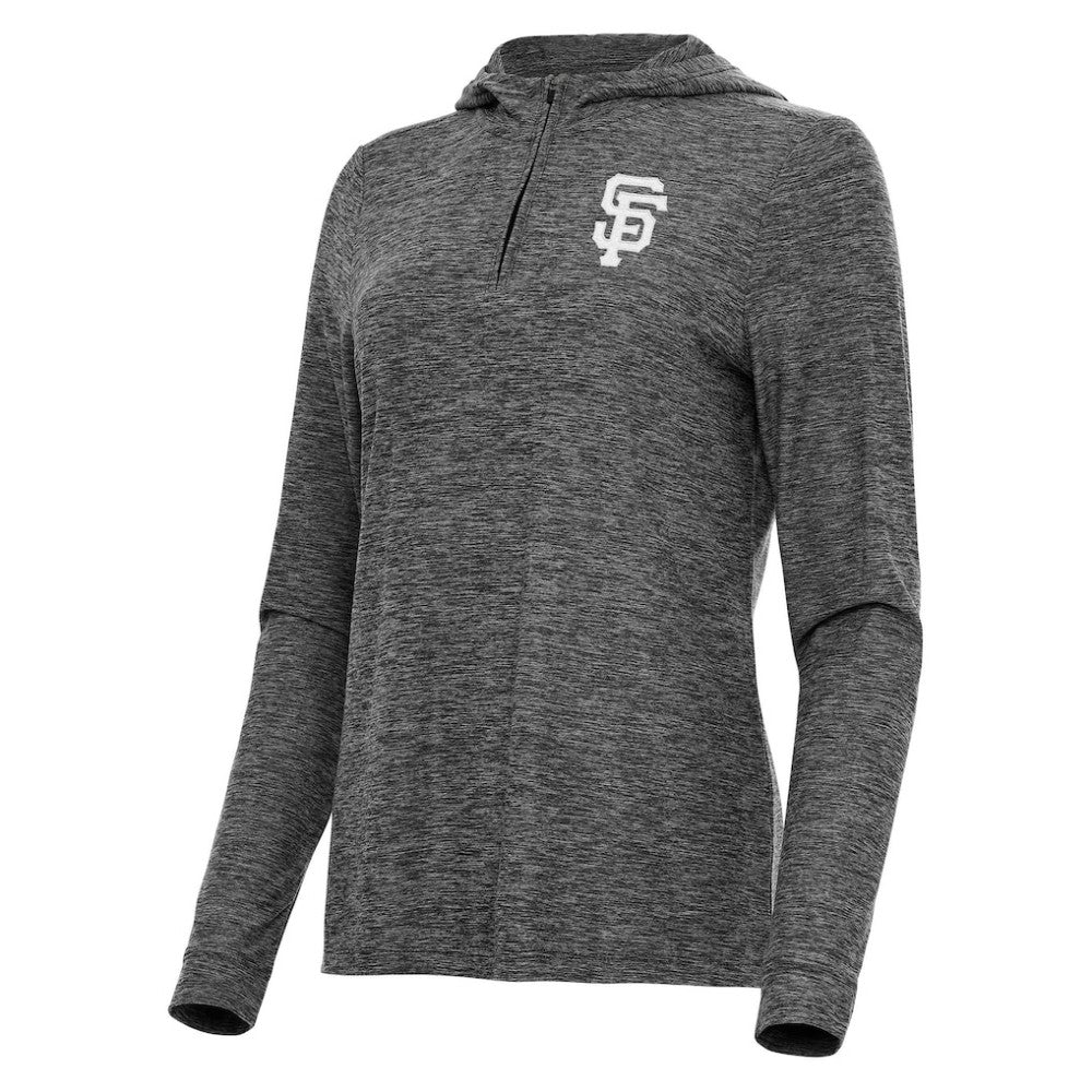 San Francisco Giants Antigua Women's Daybreak Quarter-Zip Hoodie - MLB Hoodies