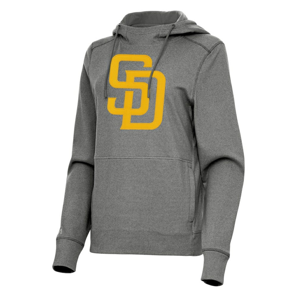 San Diego Padres Antigua Women's Justice Pullover Hoodie - MLB Hoodies