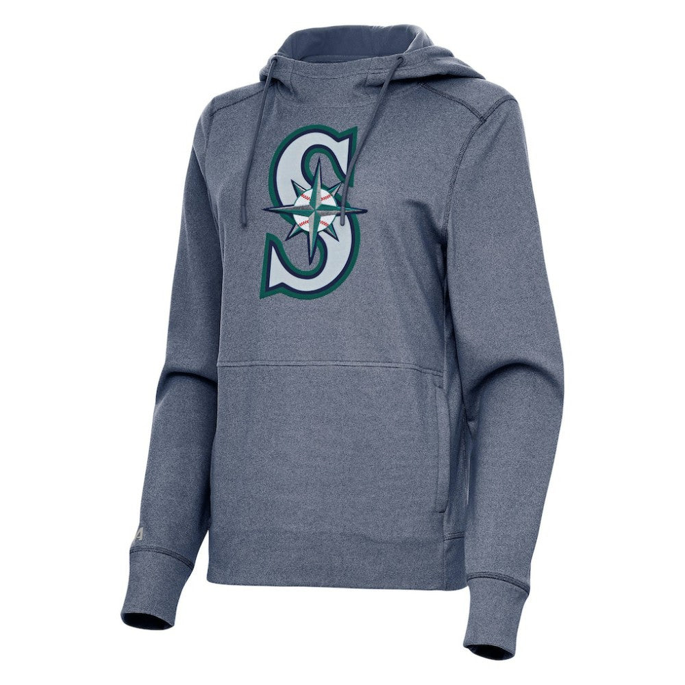 Seattle Mariners Antigua Women's Justice Pullover Hoodie - MLB Hoodies