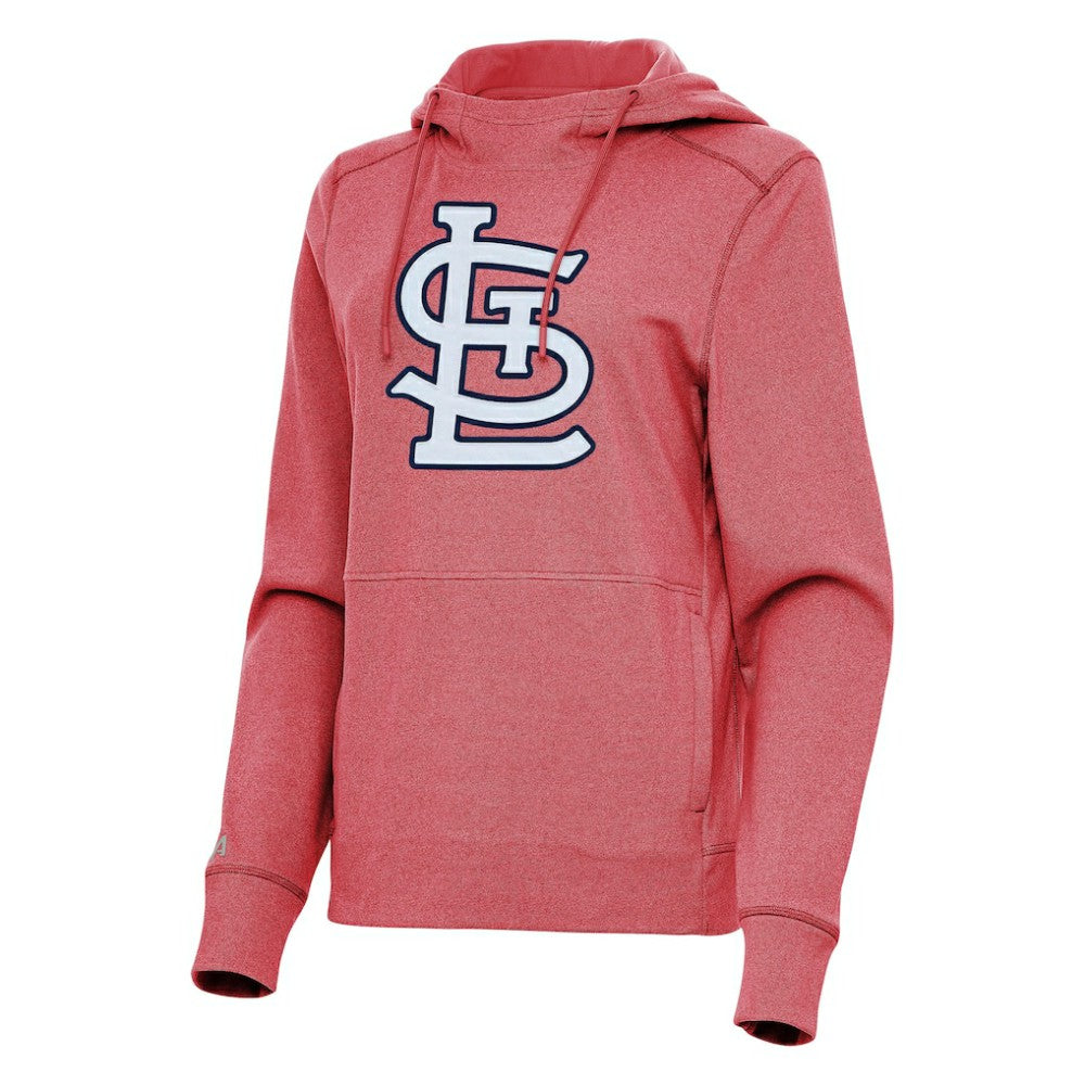 St. Louis Cardinals Antigua Women's Justice Pullover Hoodie - MLB Hoodies