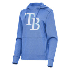 Tampa Bay Rays Antigua Women's Justice Pullover Hoodie - MLB Hoodies