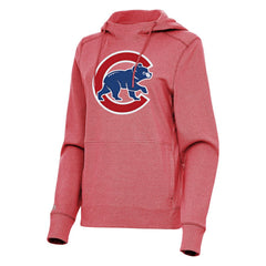 Chicago Cubs Antigua Women's Justice Pullover Hoodie - MLB Hoodies