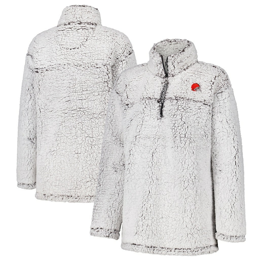 Cleveland Browns G-III 4Her by Carl Banks Women's Sherpa Full-Zip Jacket | NFL Online