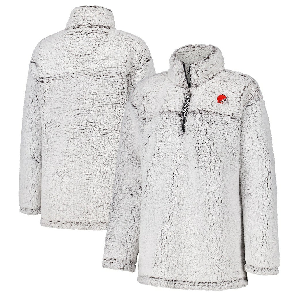 Cleveland Browns G-III 4Her by Carl Banks Women's Sherpa Full-Zip Jacket | NFL Online
