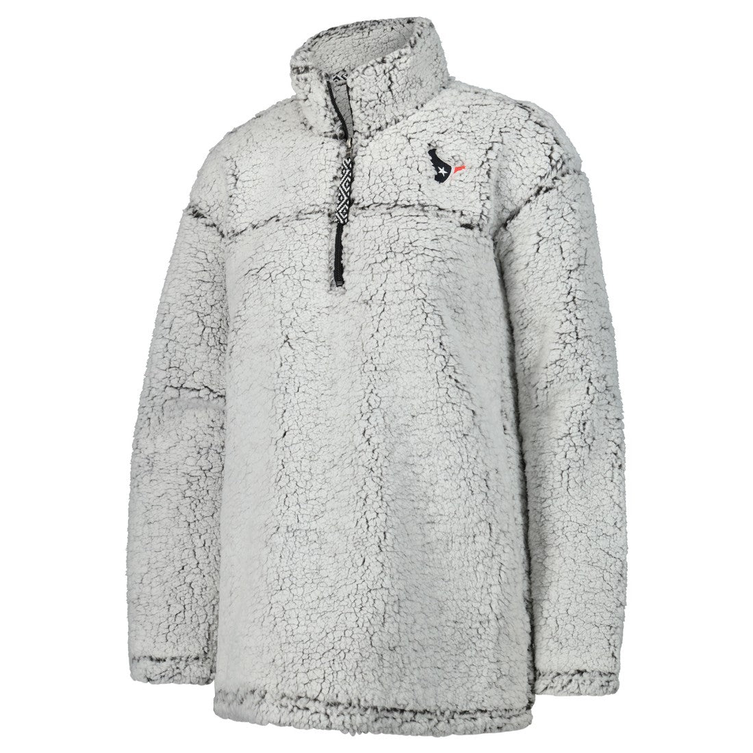 Houston Texans G-III 4Her by Carl Banks Women's Sherpa Quarter-Zip Jacket | NFL On sale