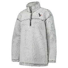 Houston Texans G-III 4Her by Carl Banks Women's Sherpa Quarter-Zip Jacket | NFL On sale