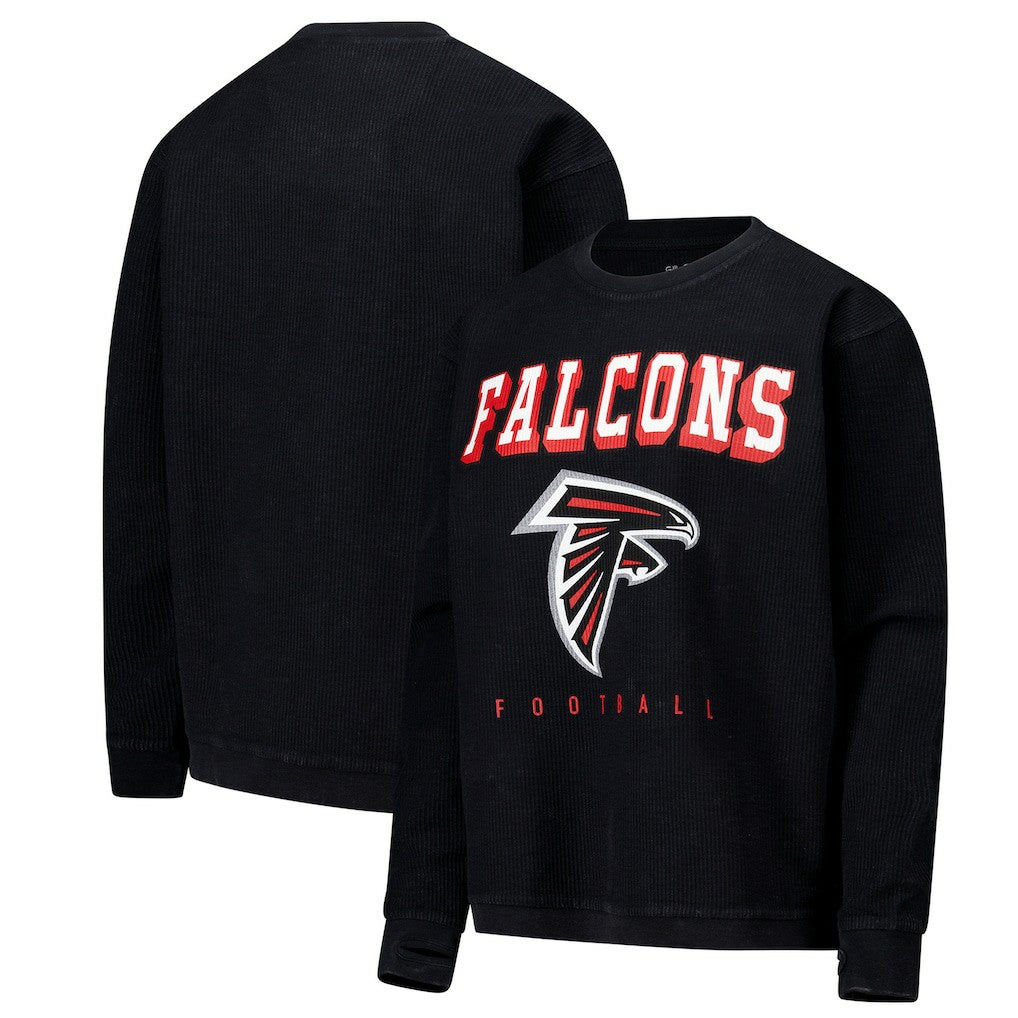 Atlanta Falcons G-III 4Her by Carl Banks Women's Comfy Cord Pullover Sweatshirt | NFL Hot
