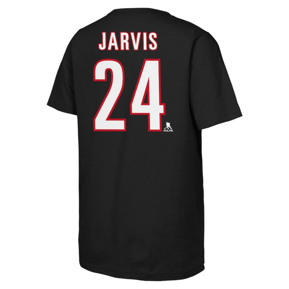 Seth Jarvis Carolina Hurricanes Youth Player Name & Number T-Shirt -  NHL T-shirts