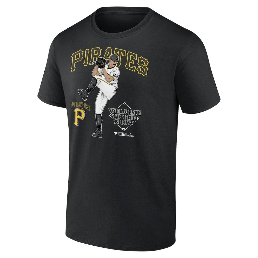 Paul Skenes Pittsburgh Pirates Welcome To The Show T-Shirt - MLB T-shirts