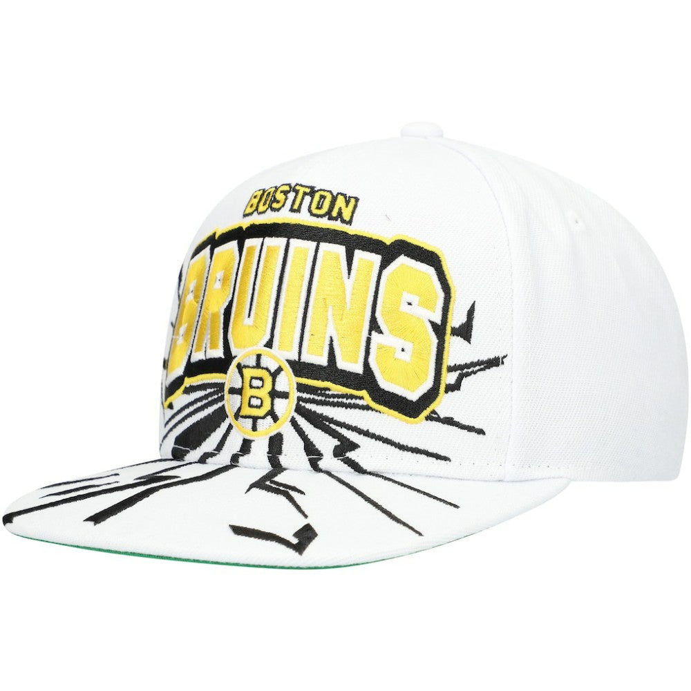 Boston Bruins Mitchell & Ness Youth After Shock Snapback Hat -  NHL Hats
