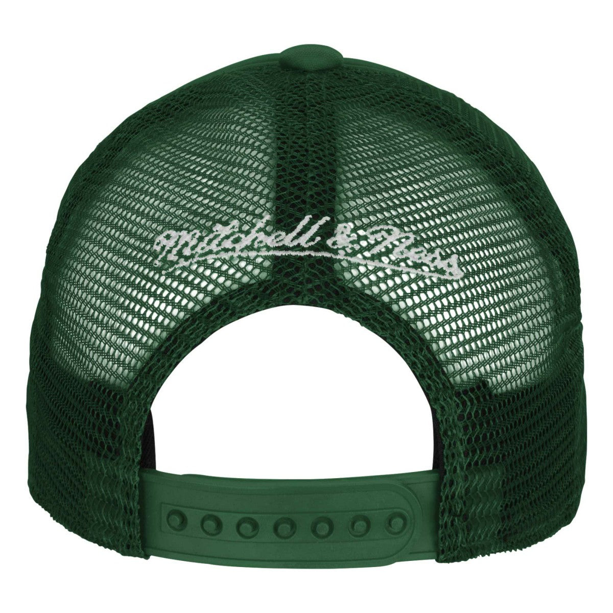 Hunter Green Milwaukee Bucks Youth Core Evergreen Trucker Adjustable Hat | NBA