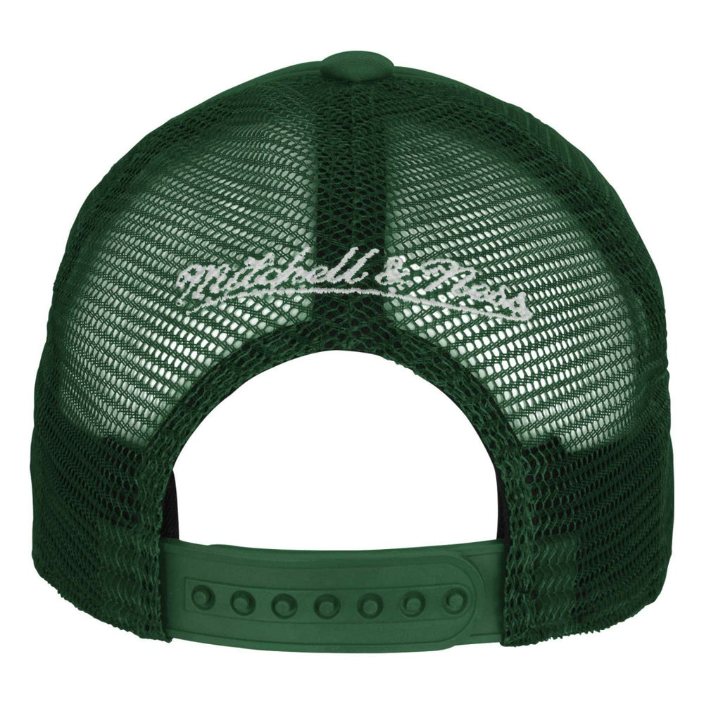 Hunter Green Milwaukee Bucks Youth Core Evergreen Trucker Adjustable Hat | NBA