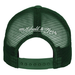 Hunter Green Milwaukee Bucks Youth Core Evergreen Trucker Adjustable Hat | NBA