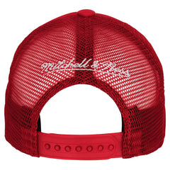 Red Philadelphia 76ers Youth Core Evergreen Trucker Adjustable Hat | NBA