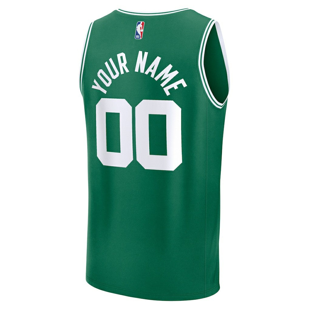 Kelly Green Boston Celtics Fast Break Custom Jersey | NBA