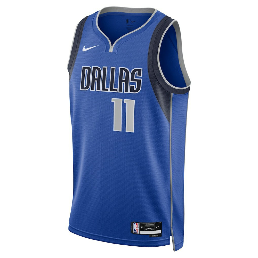 Blue Kyrie Irving Dallas Mavericks Unisex Badge Swingman Replica Jersey sale | NBA