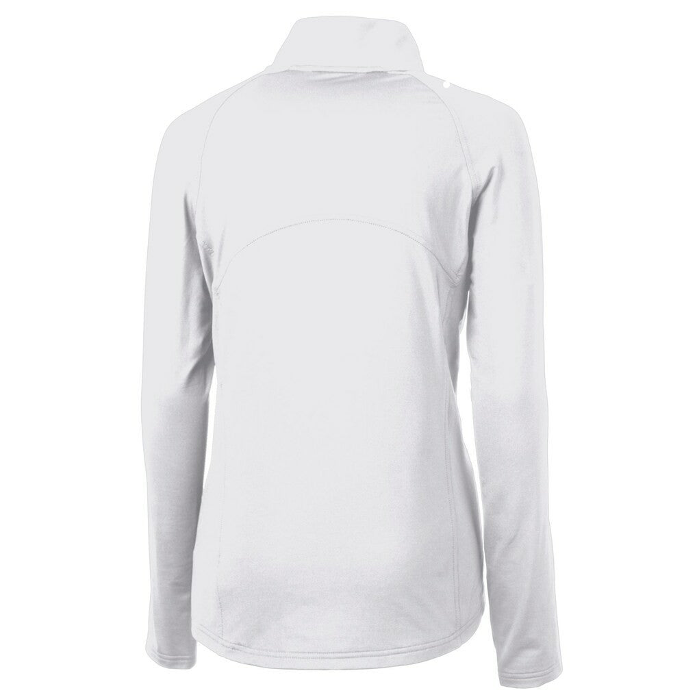 Minnesota Vikings Cutter & Buck Women's Adapt Eco Knit Stretch Recycled Half-Zip Pullover Top | NFL US
