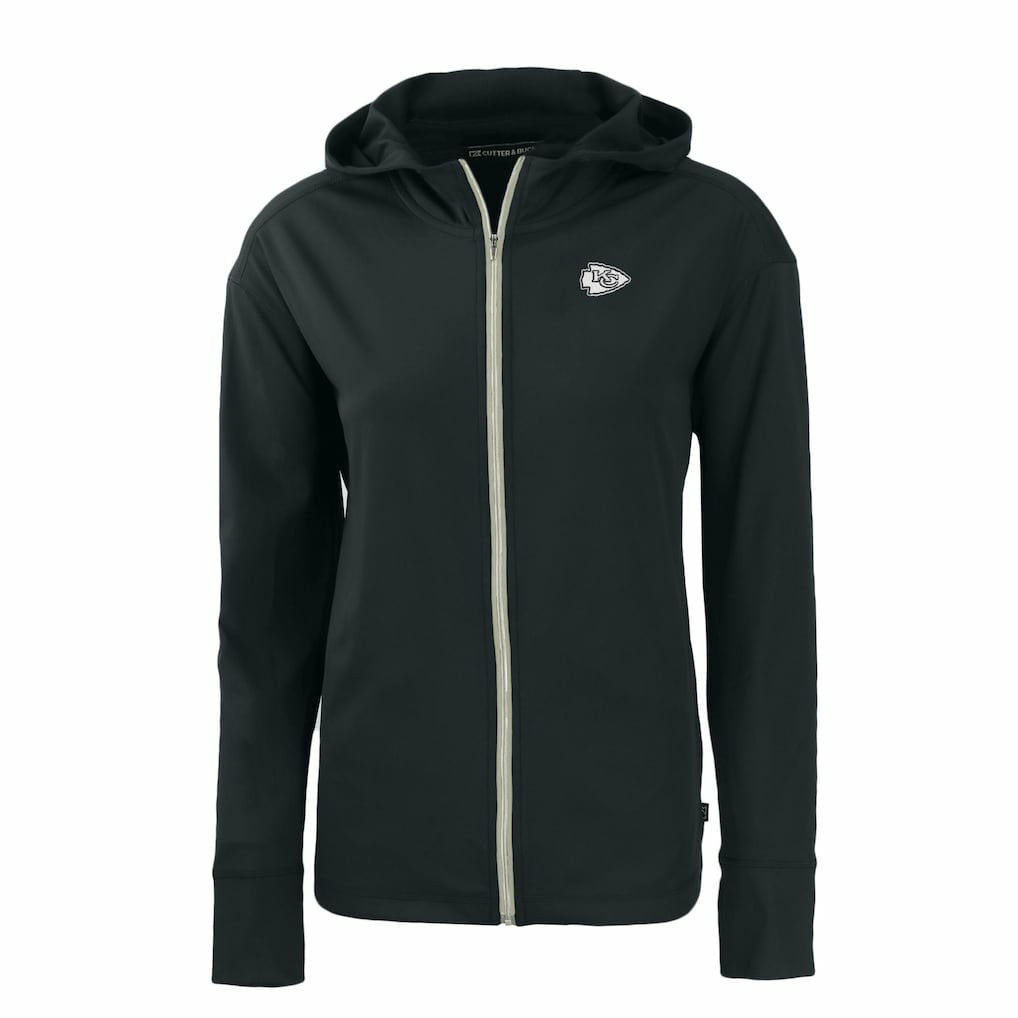 Kansas City Chiefs Cutter & Buck Women's Daybreak Eco Recycled Full-Zip Hoodie | NFL On sale