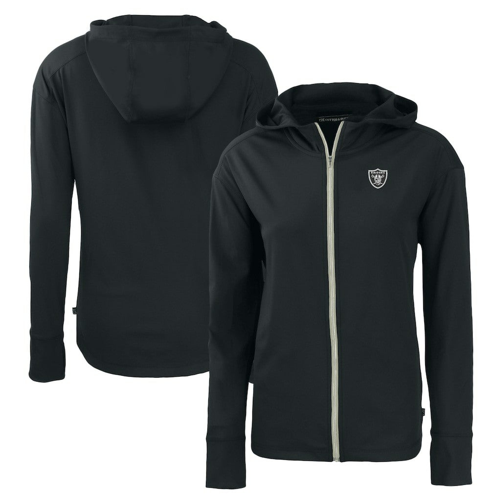 Las Vegas Raiders Cutter & Buck Women's Daybreak Eco Recycled Full-Zip Hoodie | NFL US